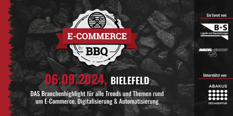 E-Commerce BBQ 2024 mit Medienpartner ABAKUS Internet Marketing GmbH