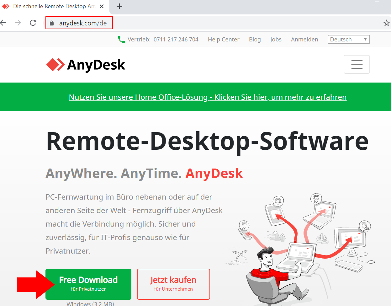 anydesk download chrome